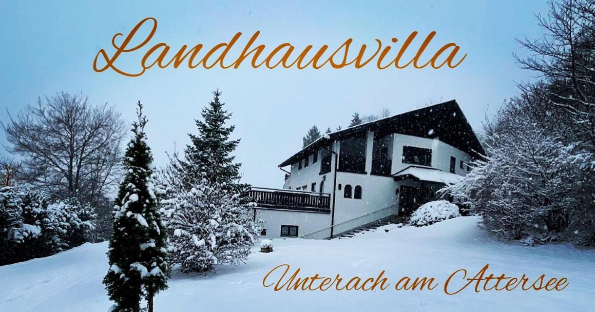 Die Landhausvilla In Unterach Am Attersee Kültér fotó